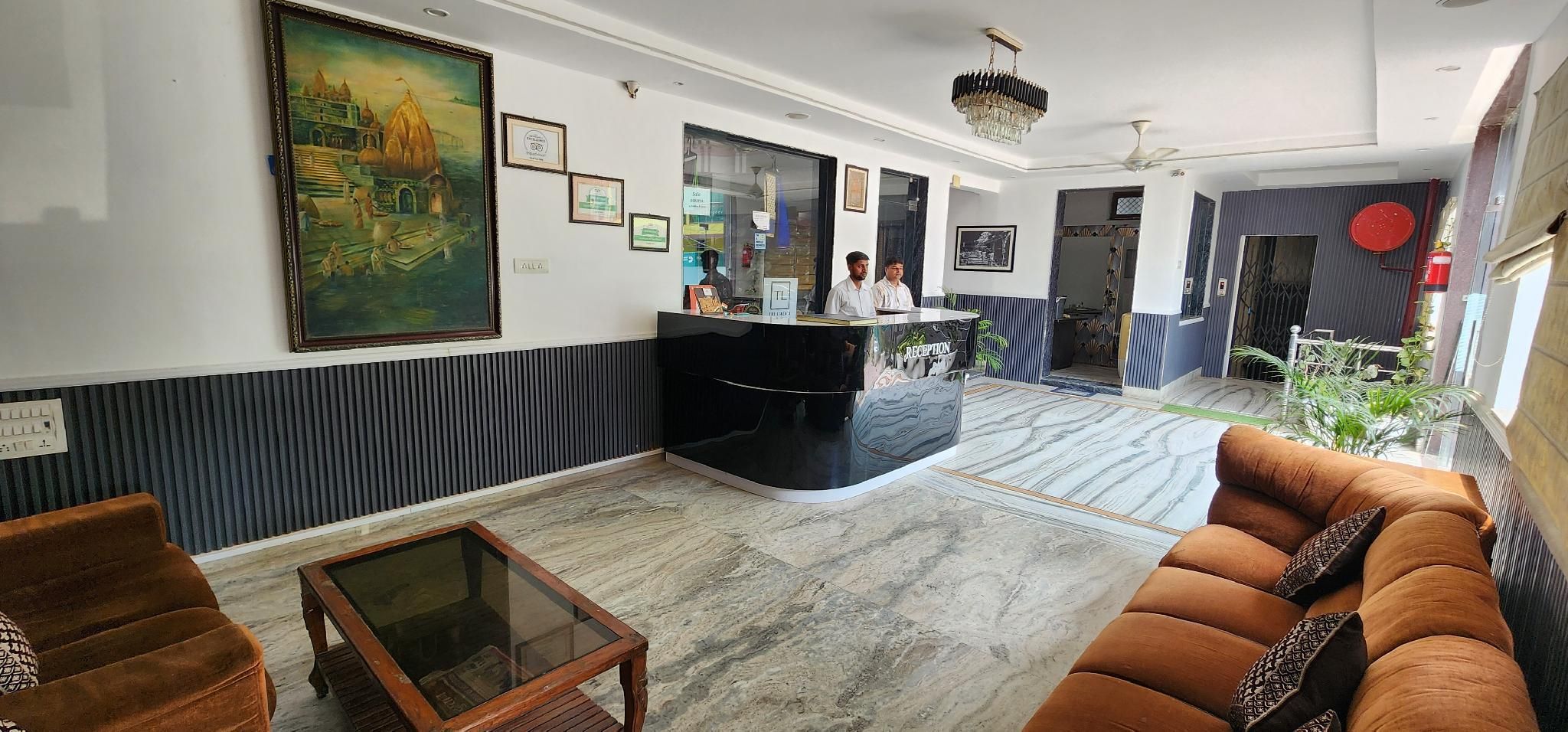 Front desk