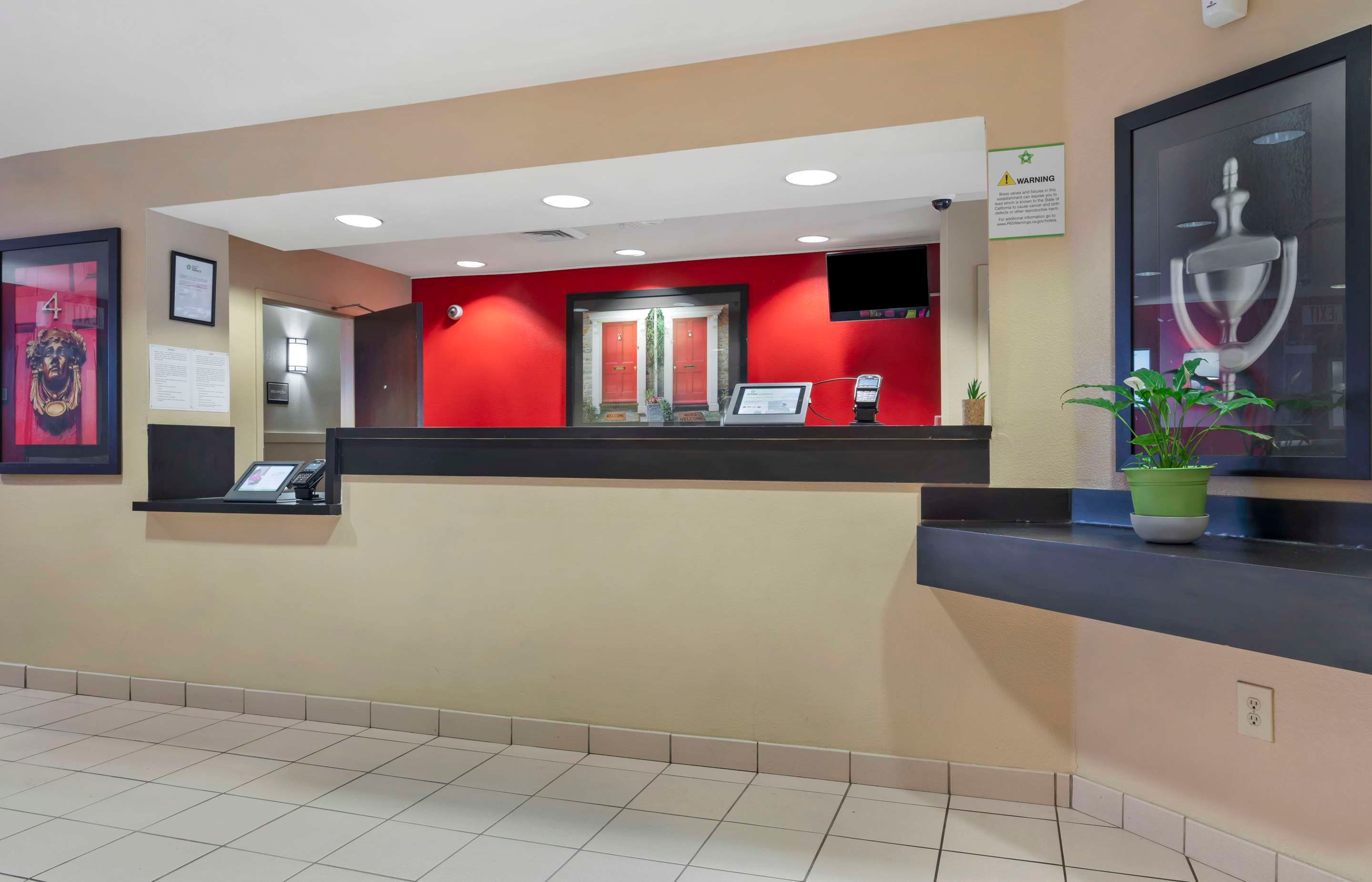 Front desk
