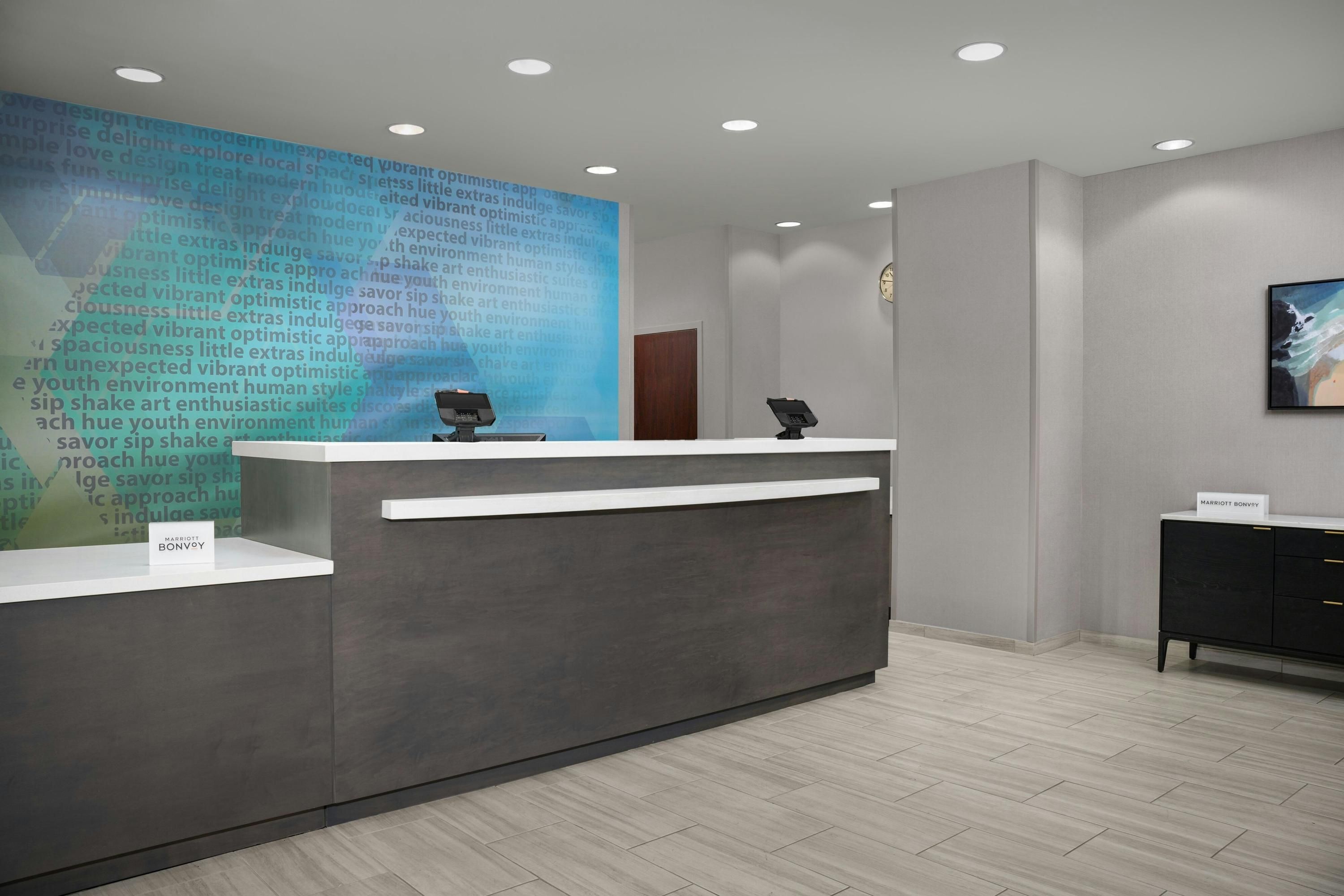 Front desk