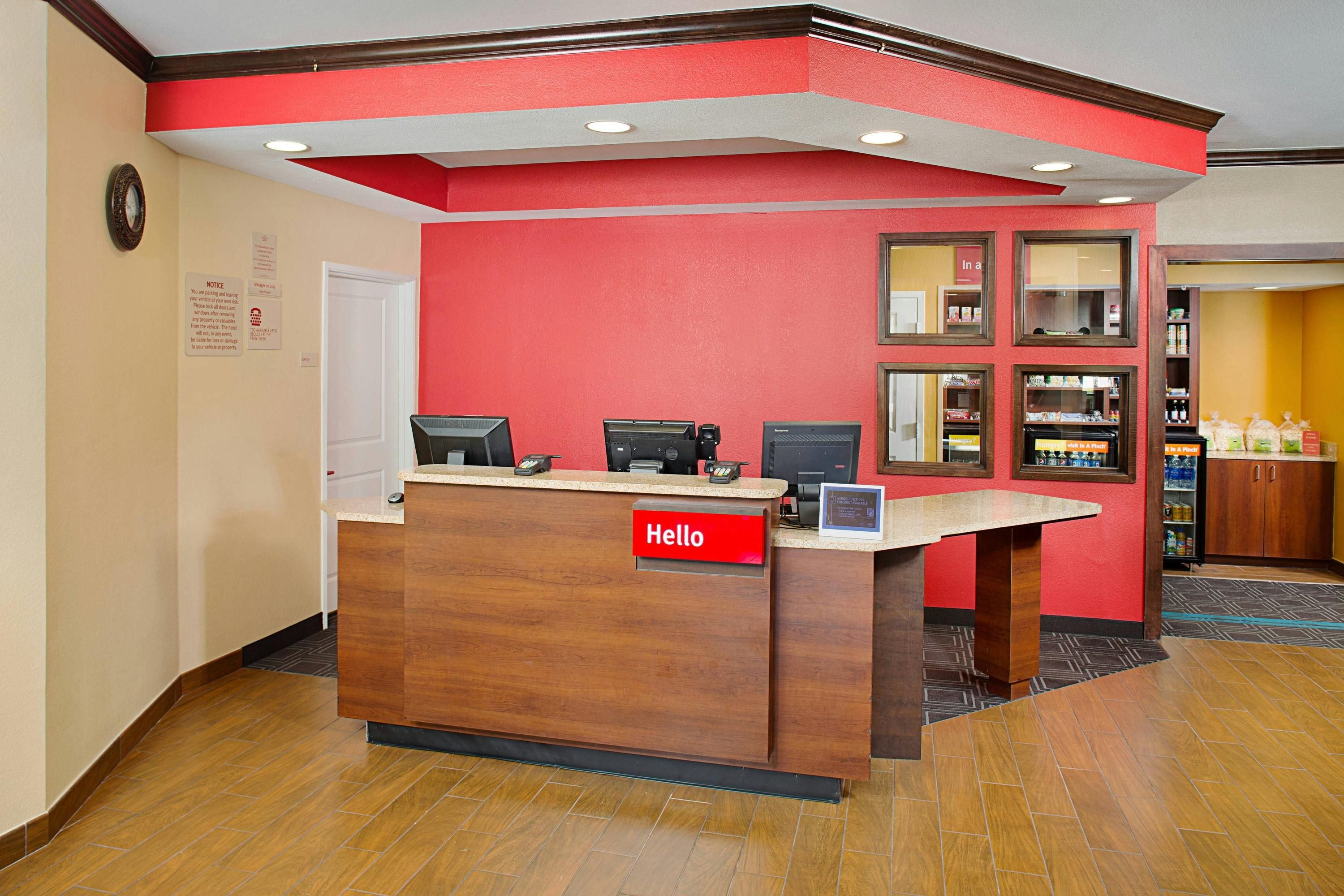 Front desk