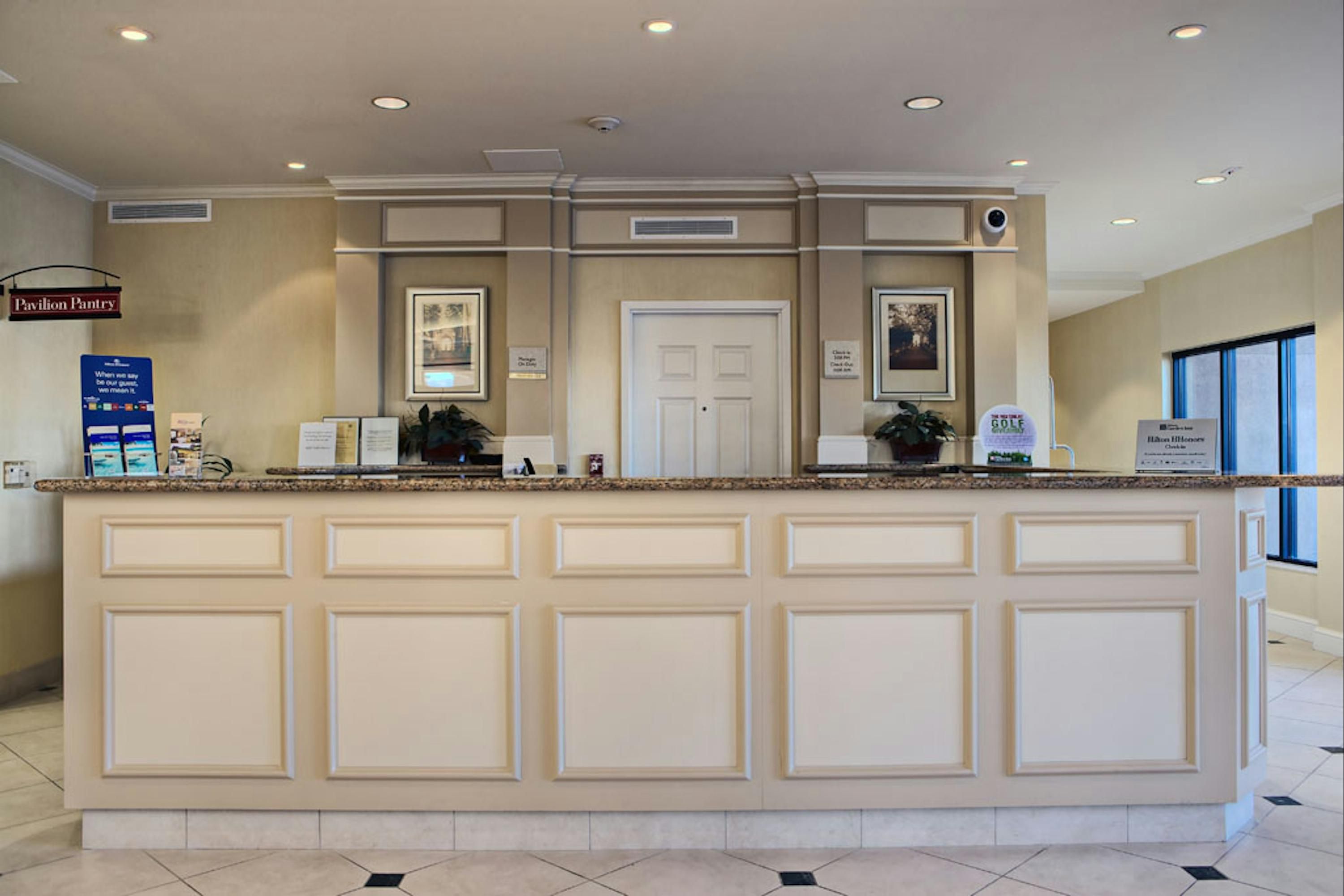 Front desk