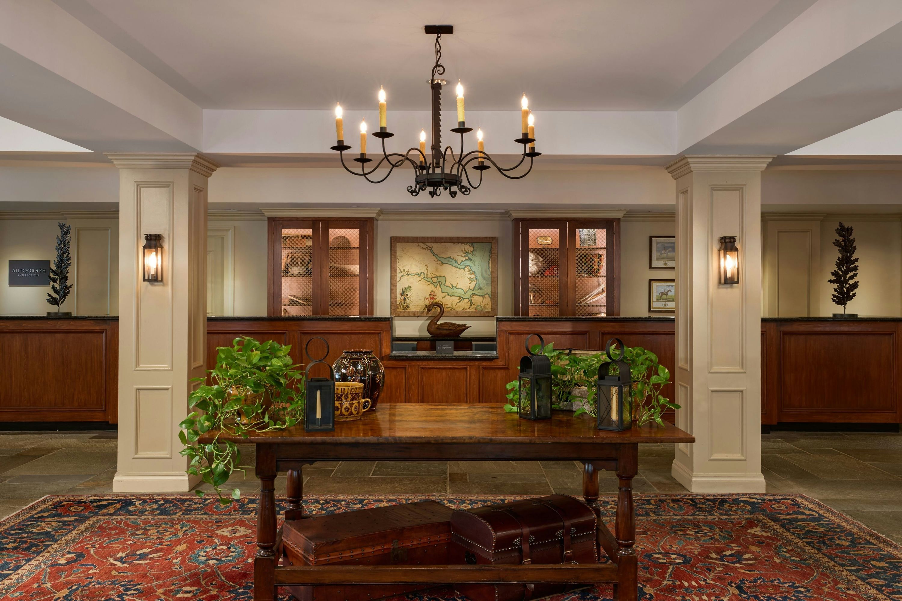 Front desk