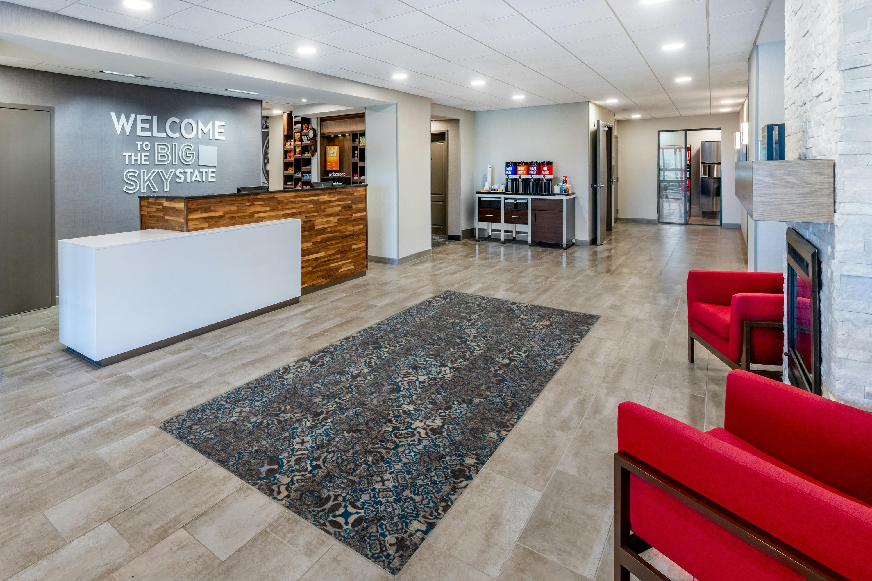 Front desk