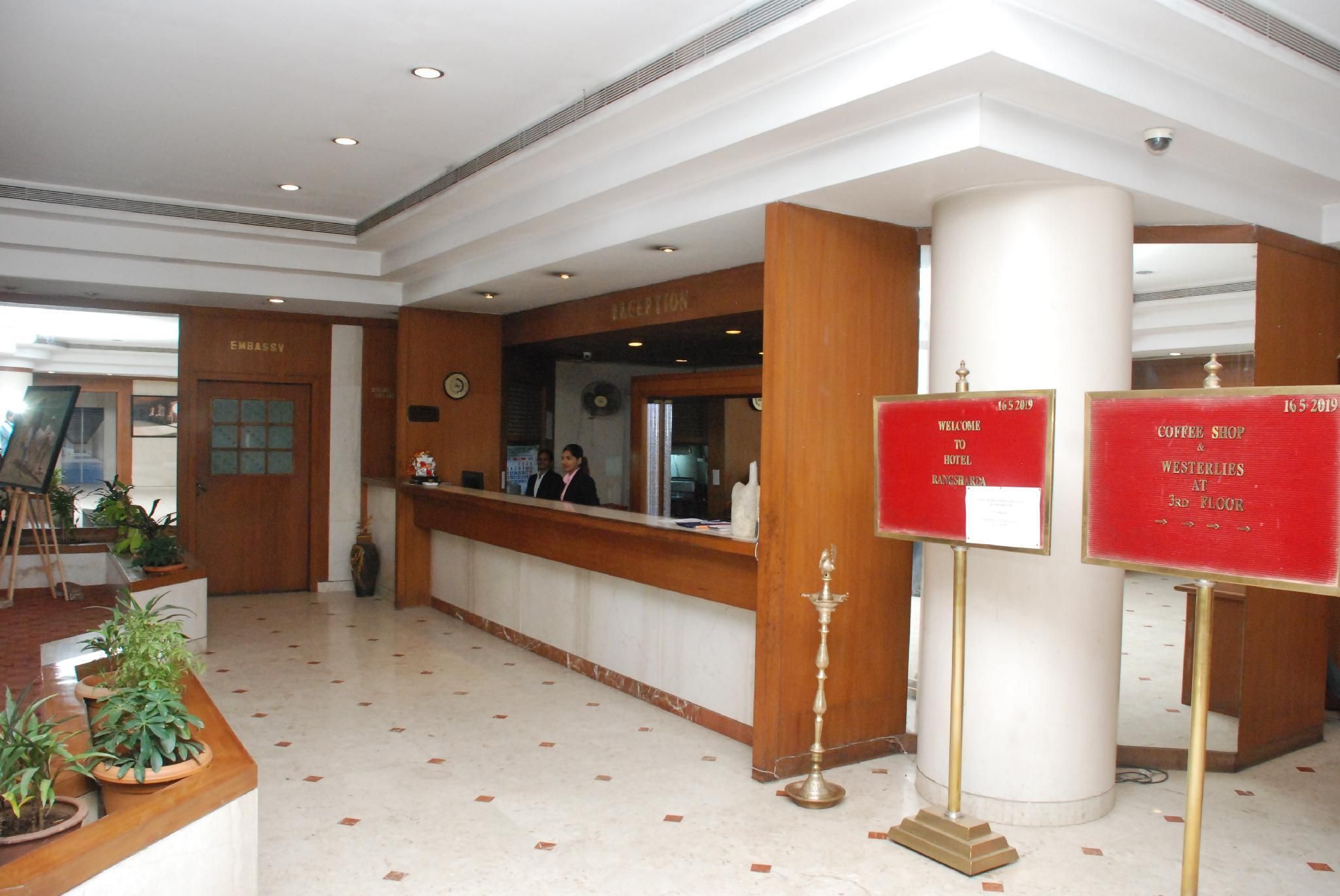 Front desk