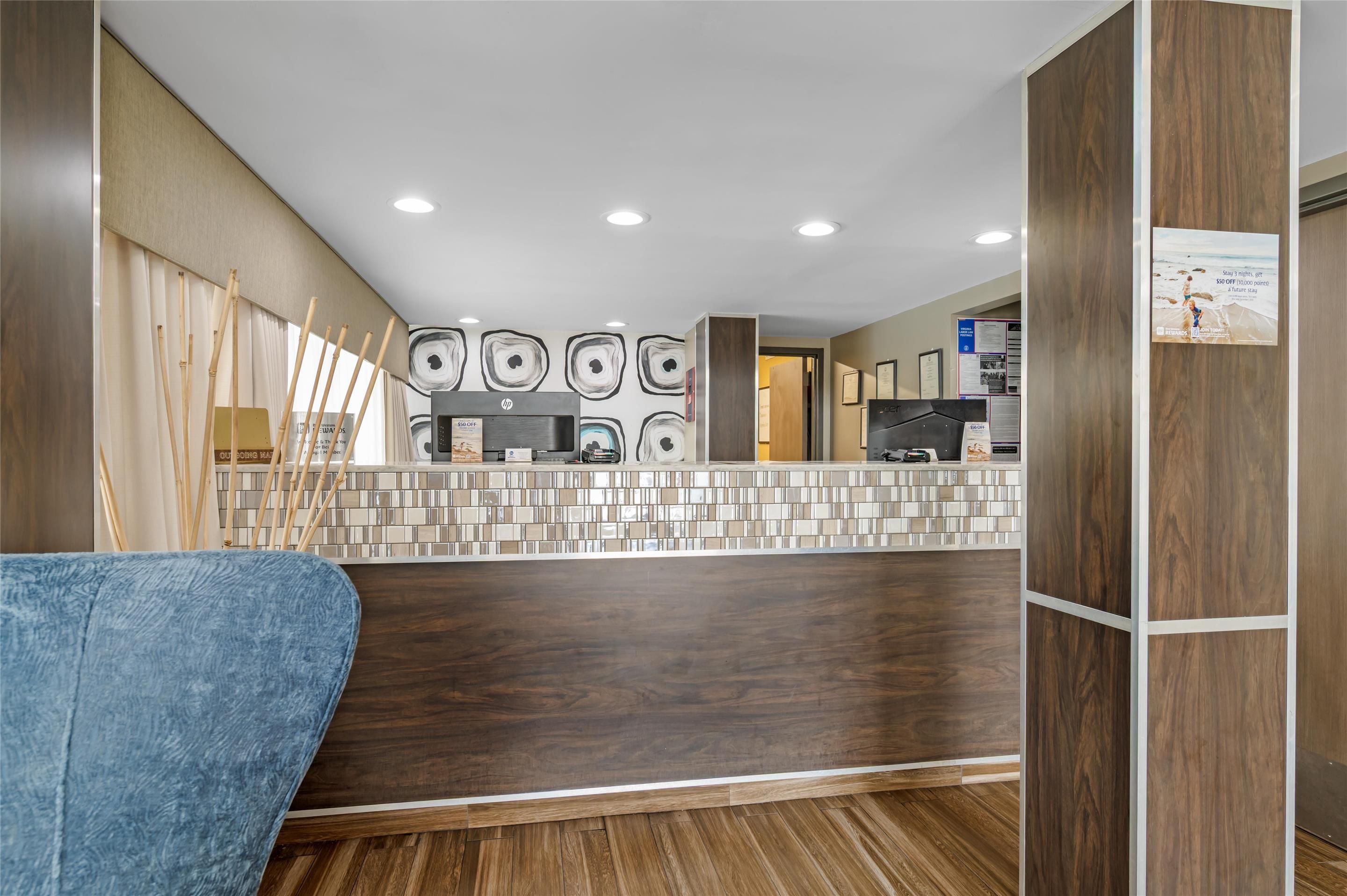 Front desk
