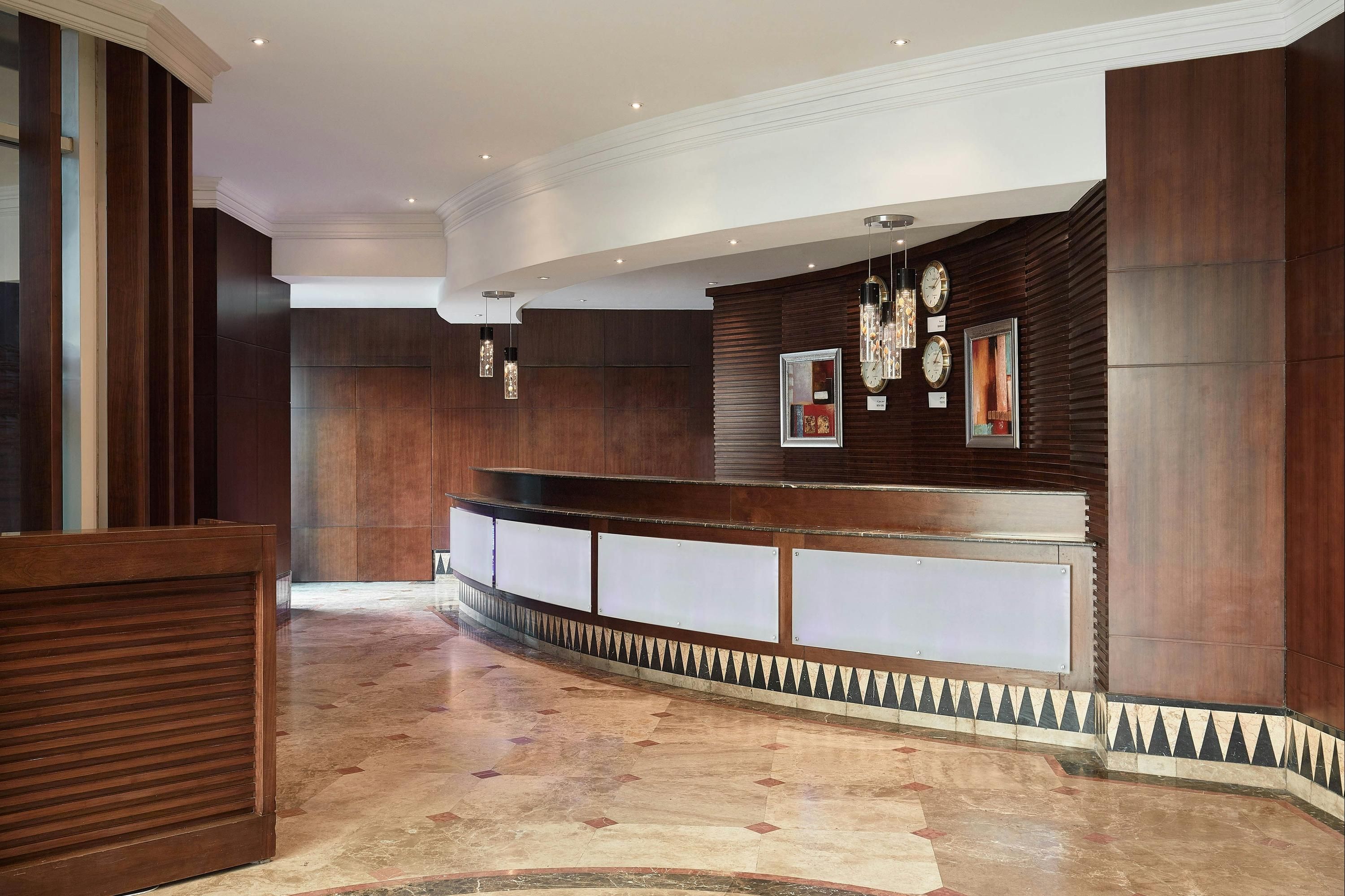 Front desk