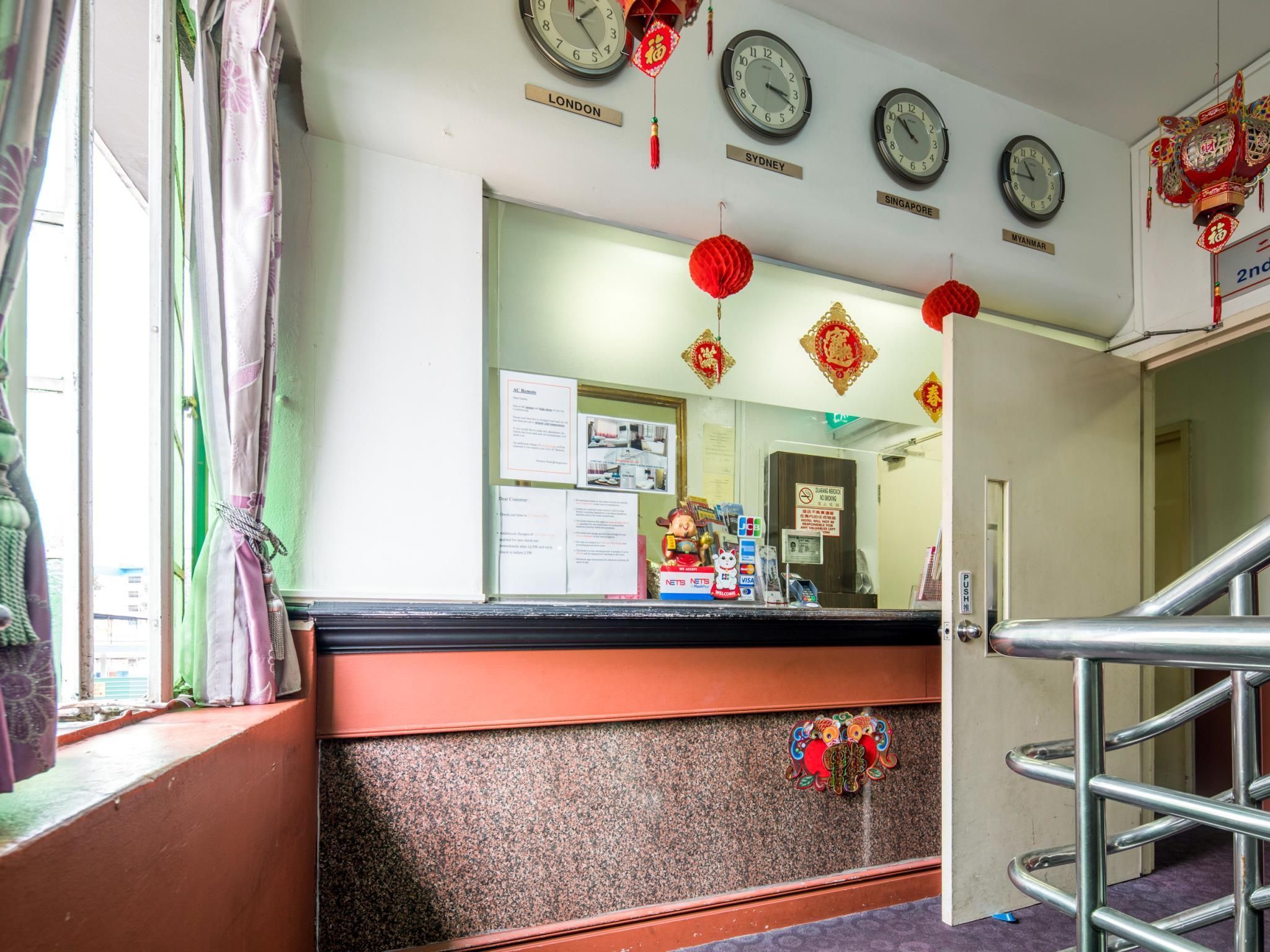 Front desk
