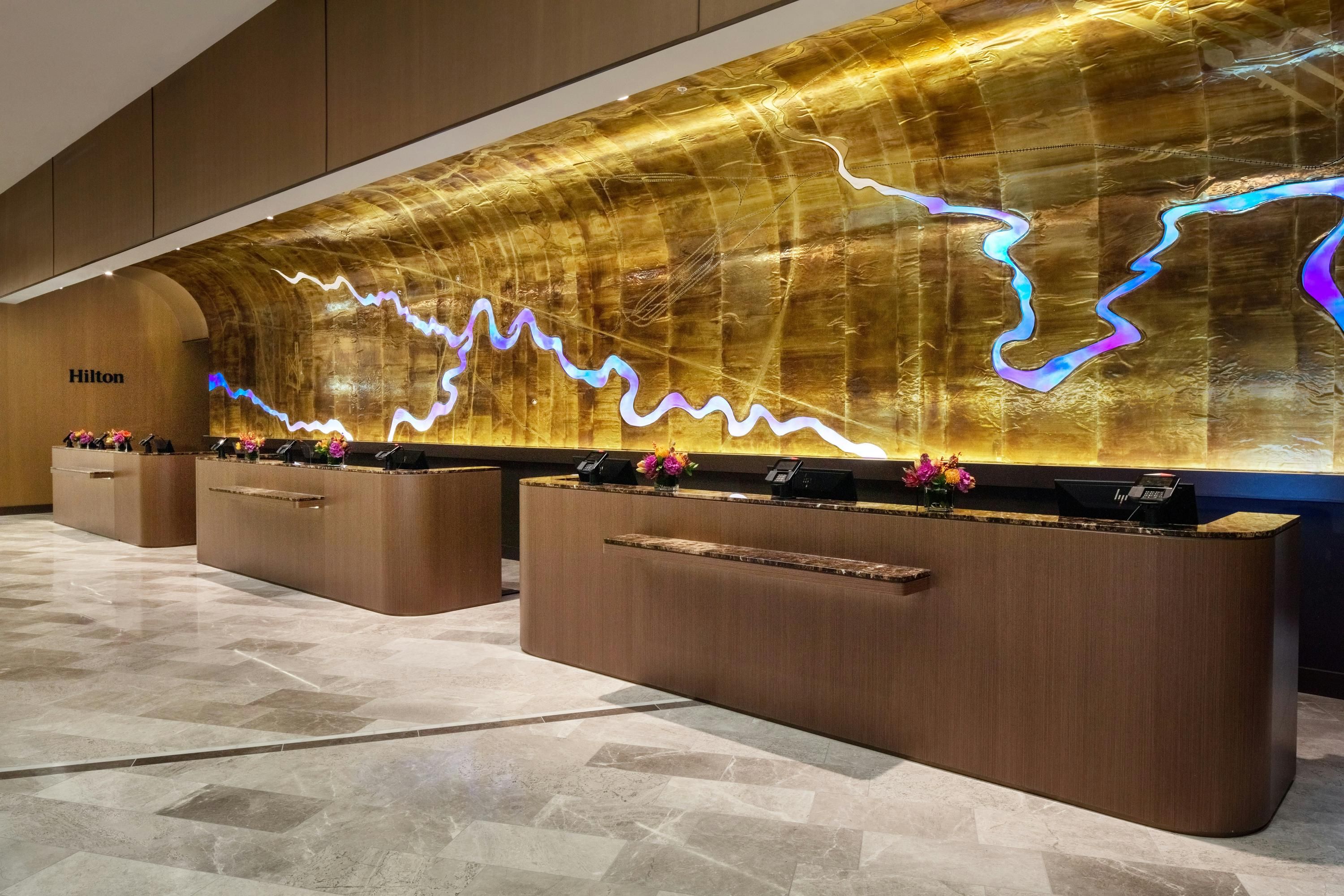 Front desk