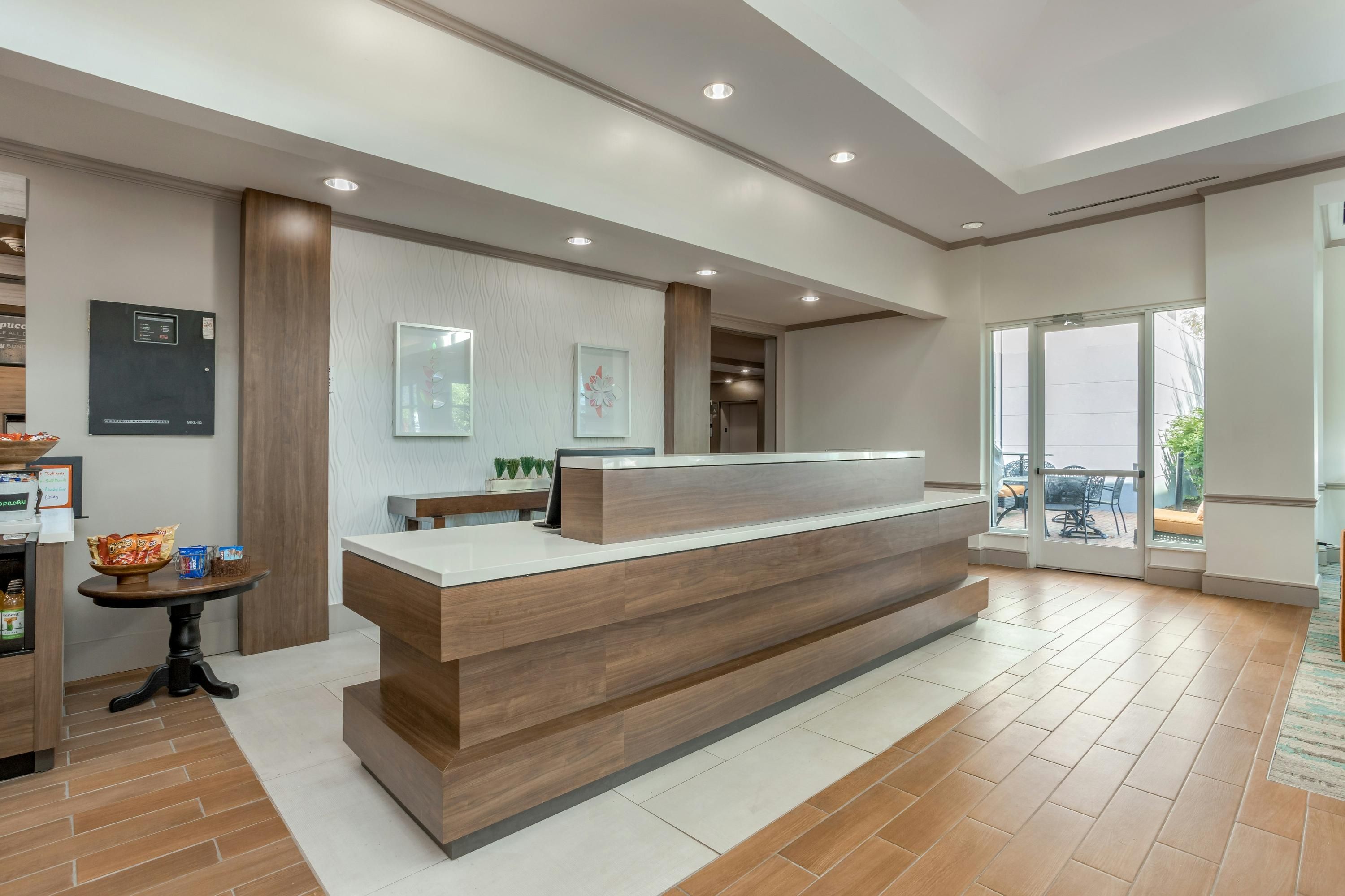 Front desk