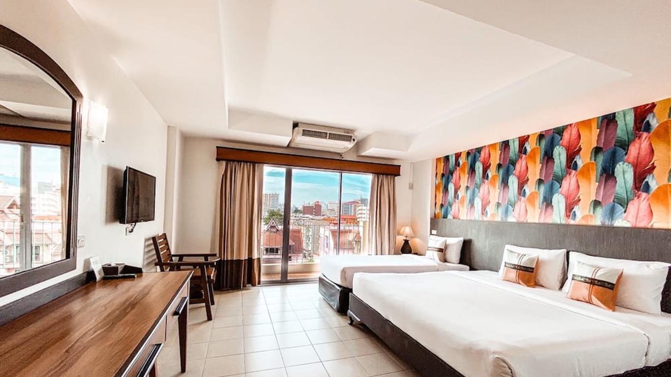 Piyada Residence By TecHotels - Guest Friendly - Near to Beach, Famous Walking Street - Night Clubs , Bars & Discos