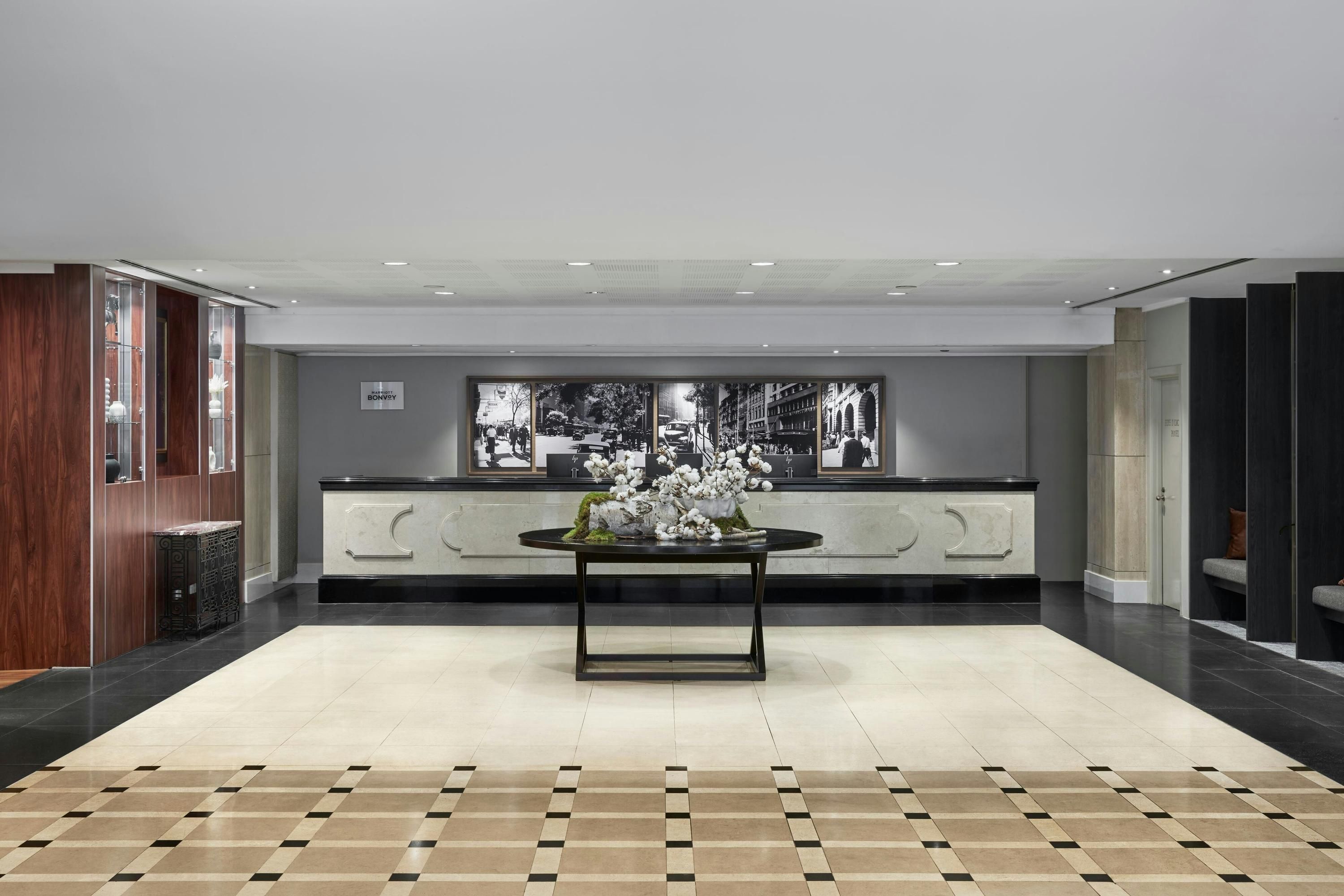 Front desk