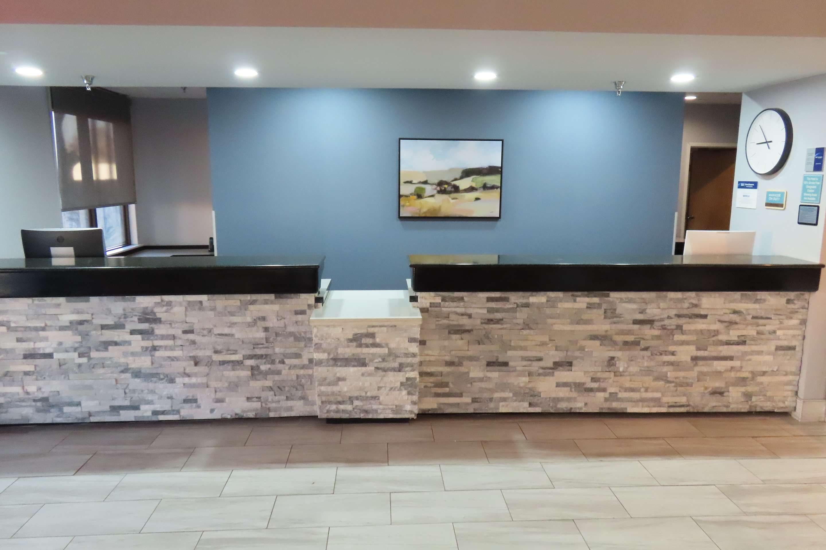 Front desk