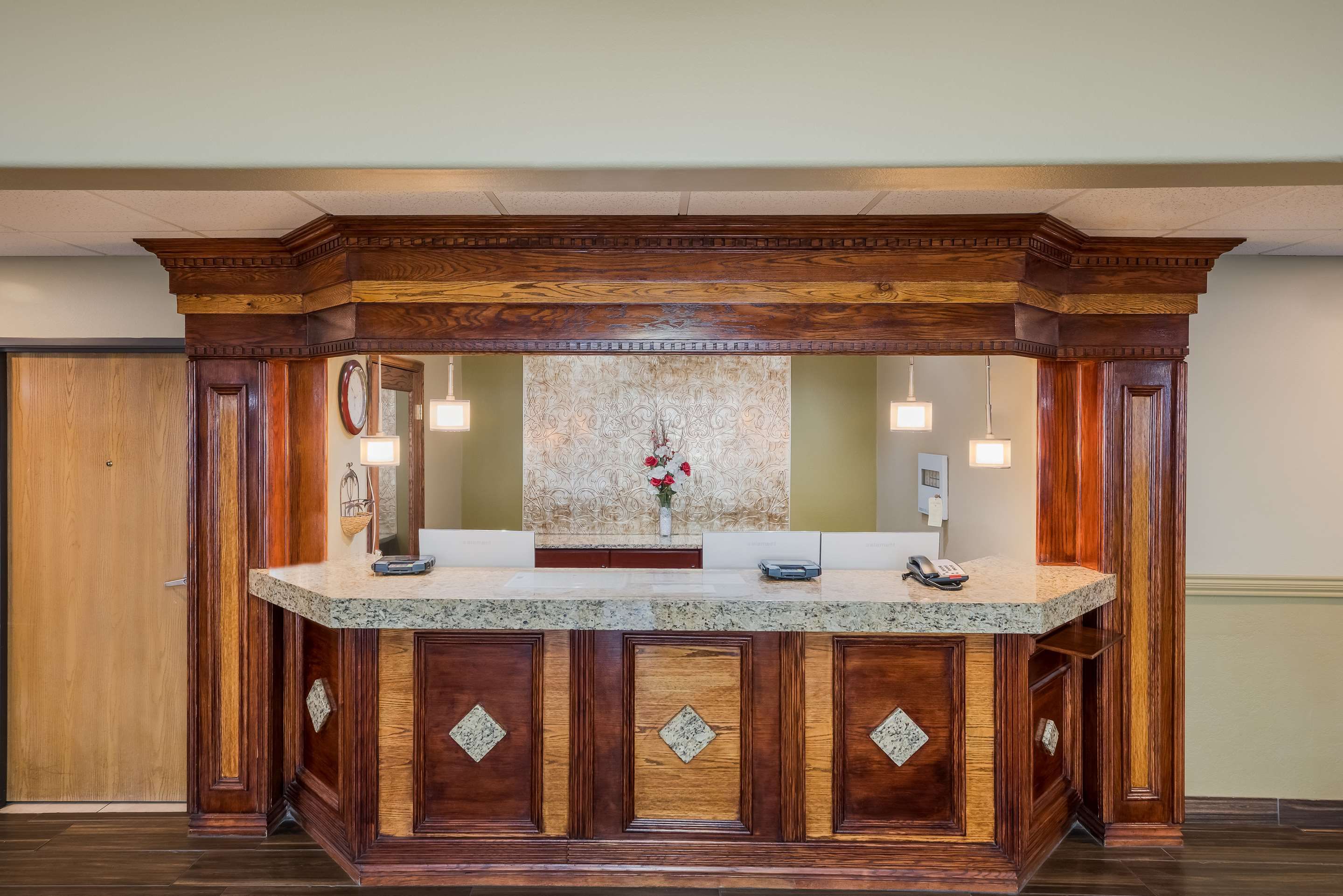 Front desk