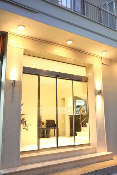 Hotel entrance