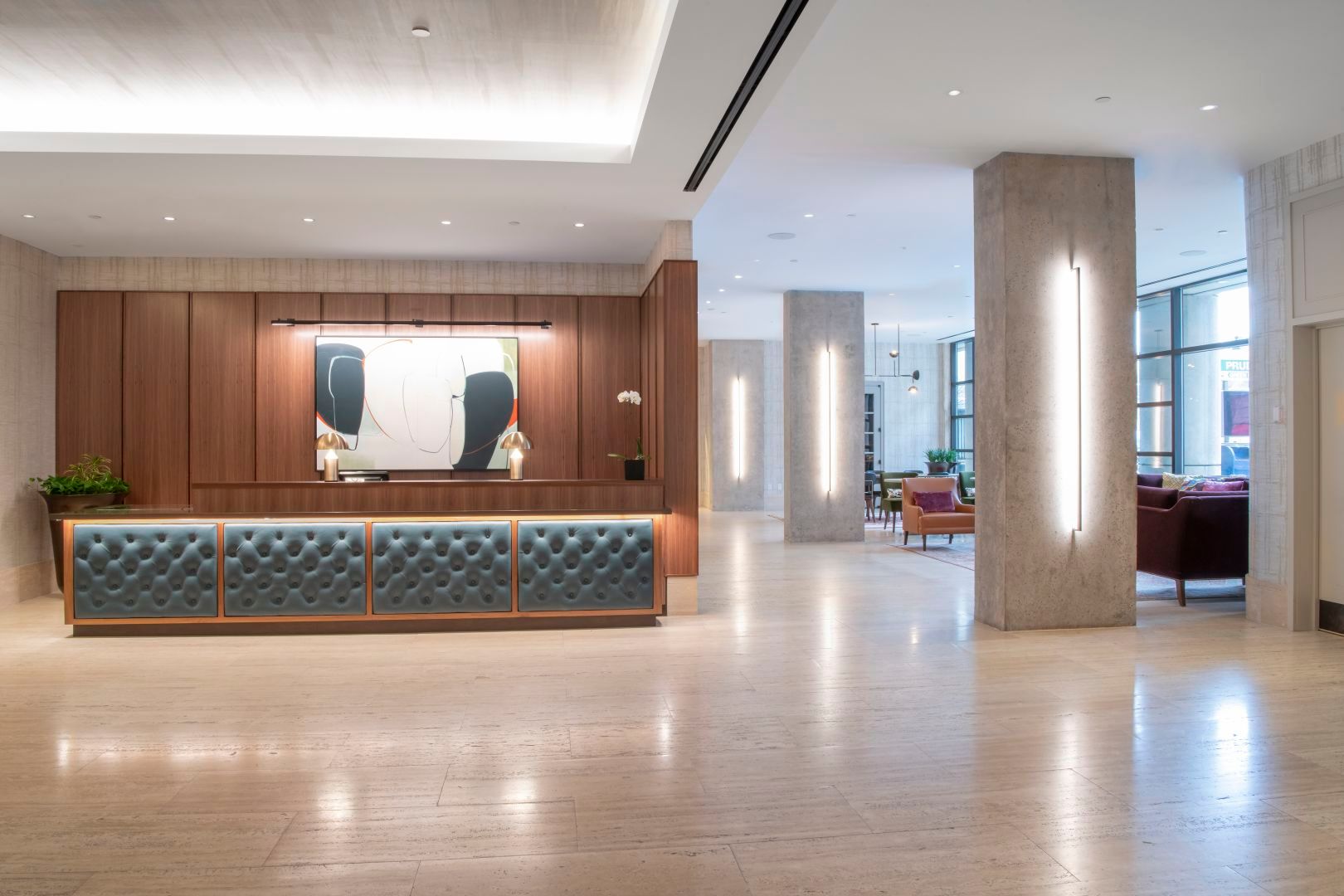 Front desk