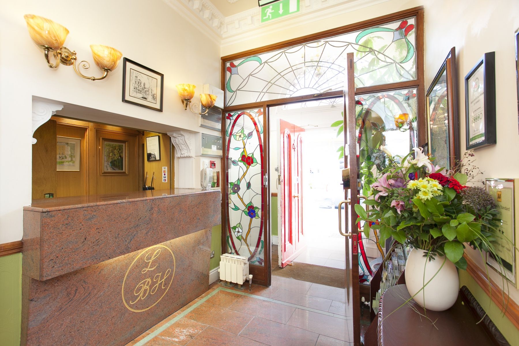 Front desk